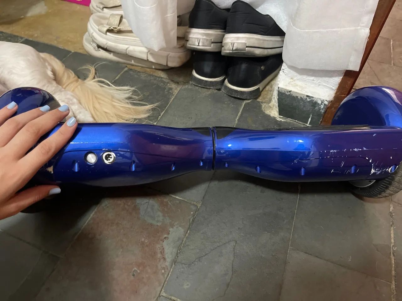 Hoverboard Skate Elétrico com Led e Bluetooth - Foto 4