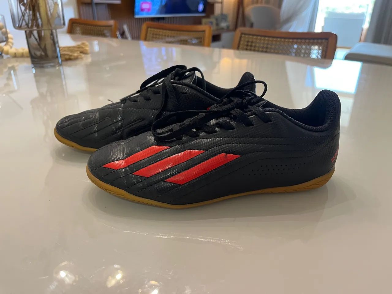 Chuteira Deportivo II futsal Adidas - Foto 5