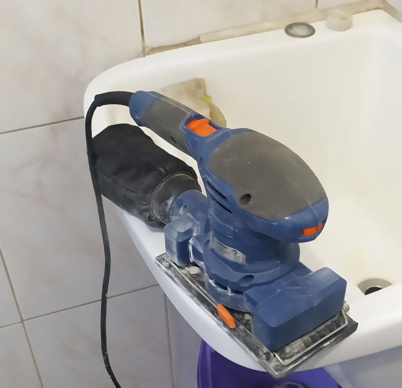 Lixadeira Orbital Dexter Power 200W - Foto 2