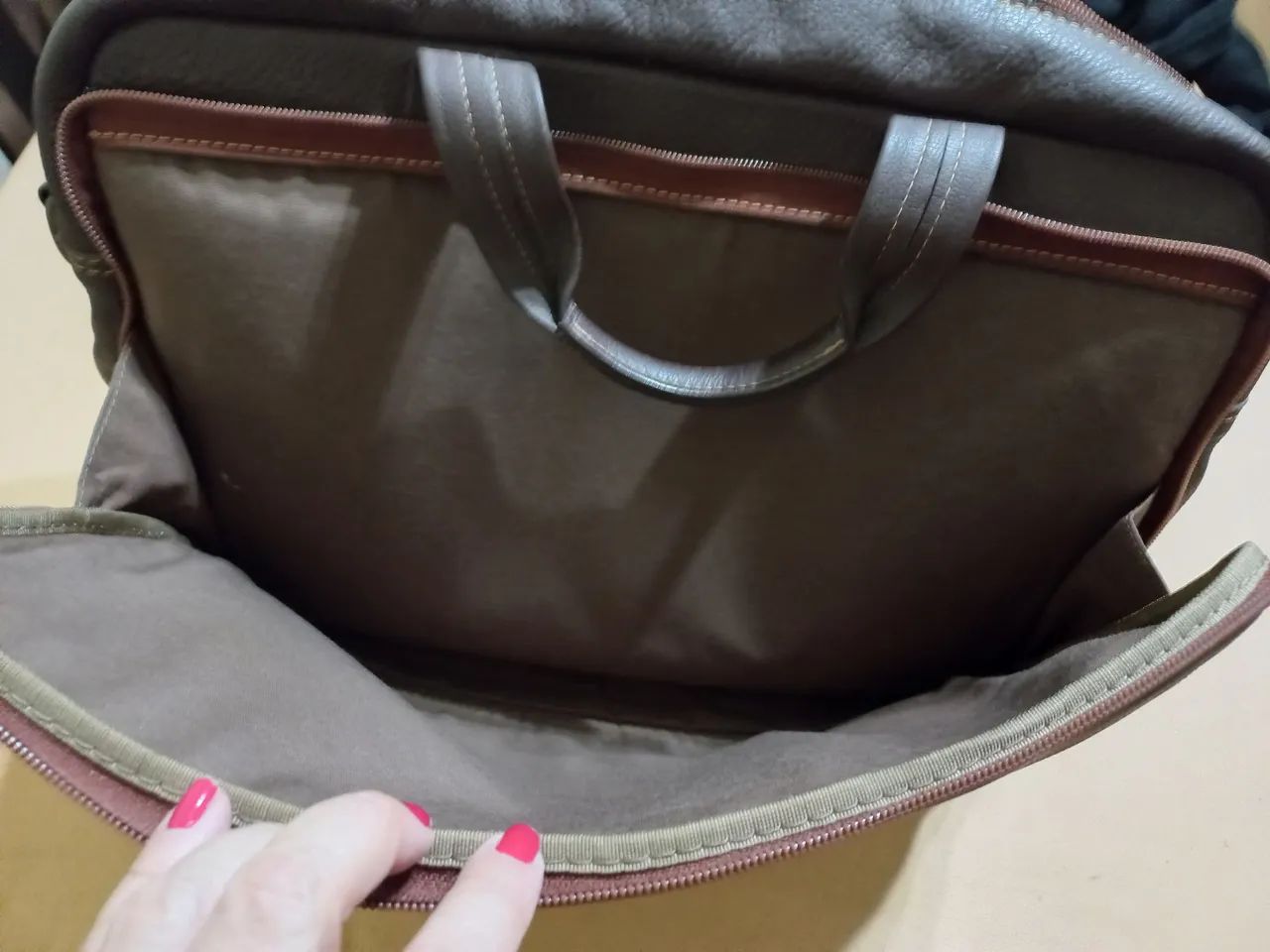 Pasta executiva de couro - Foto 5