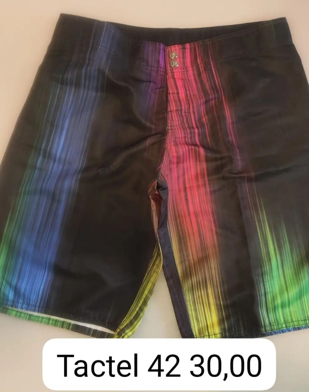 Roupa Masculina Camisa M e Short 42 - Foto 2