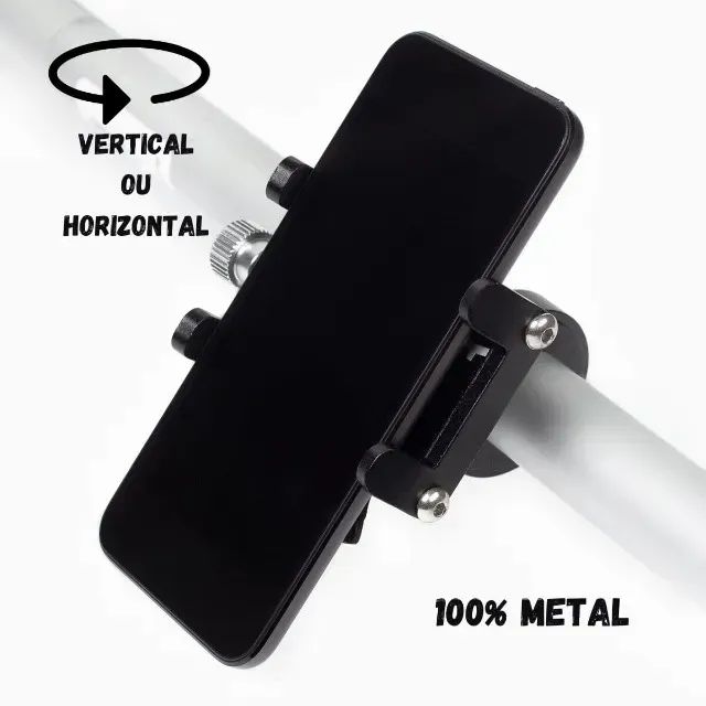 Suporte de Celular para moto e bike - Alumínio