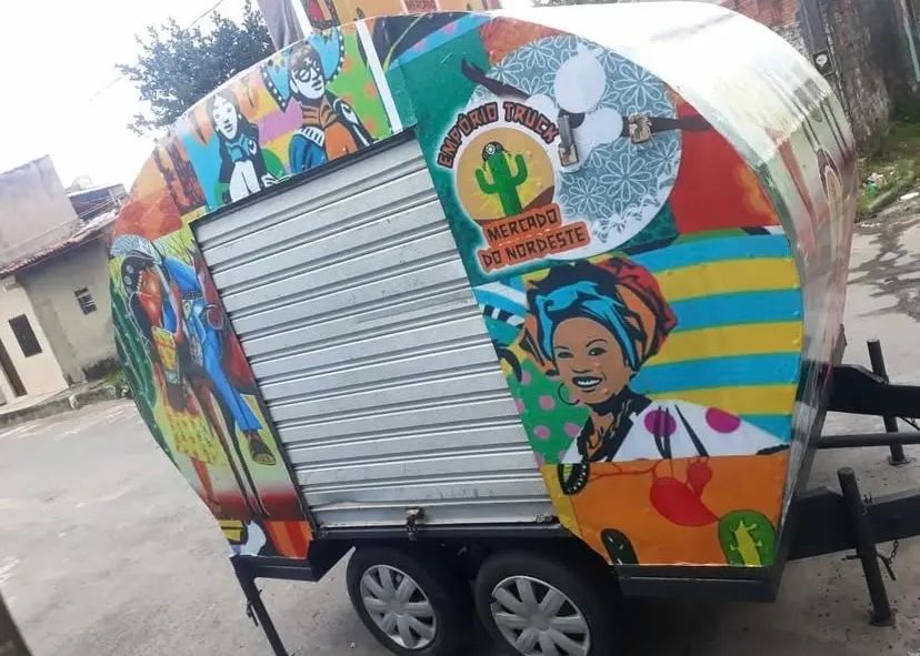 Trailer Food truck, entregamos todo plotado com a sua logomarca, SEM CUSTOS.