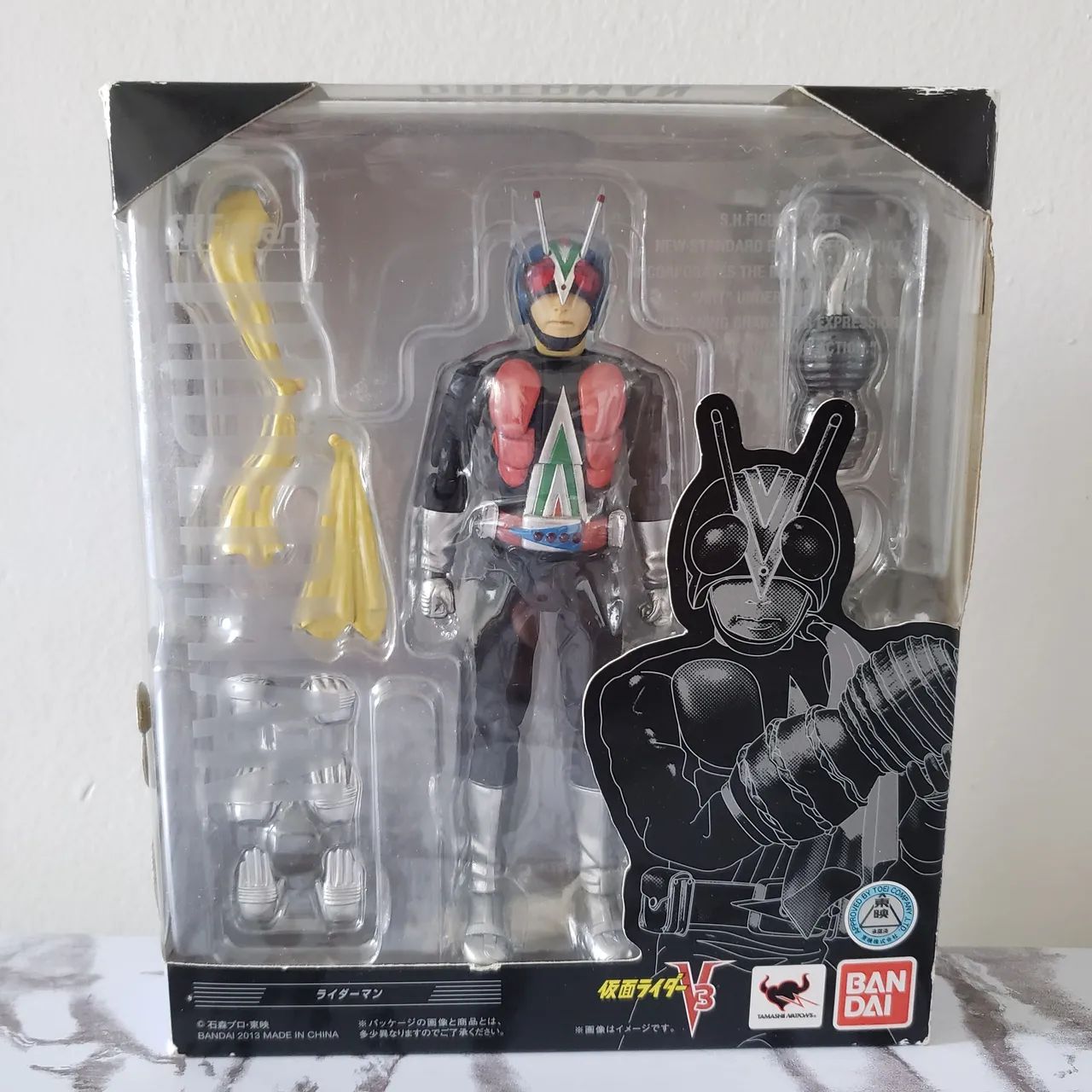 Bandai S.H.Figuarts Kamen Rider V3 Riderman , Tokusatsu
