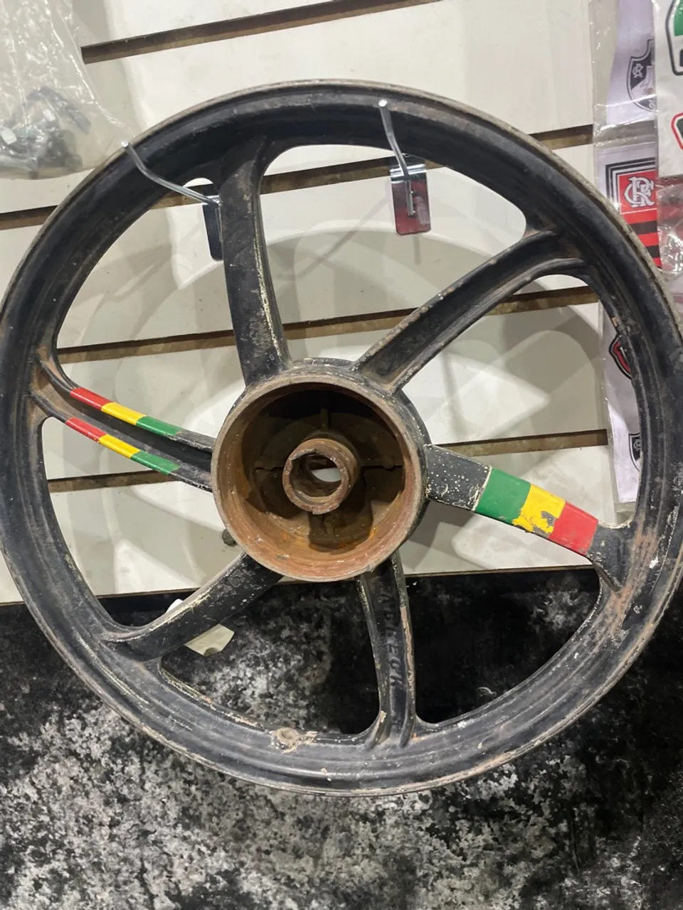 Roda de Moto Pop/Biz- Aro de liga leve