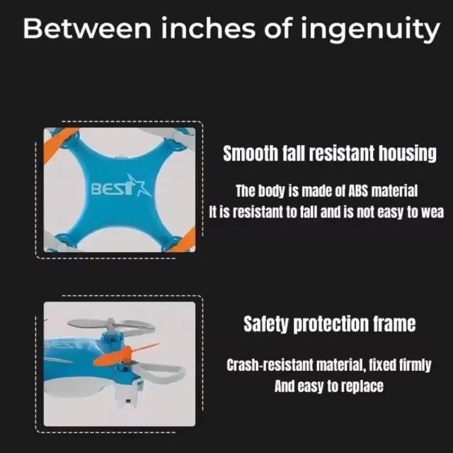 Mini Drone 360 com Giro, brinquedo, Controle - Foto 4