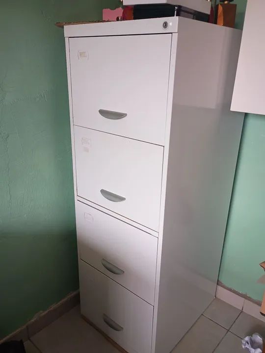 Gaveteiro de 4 gavetas branco - Foto 3
