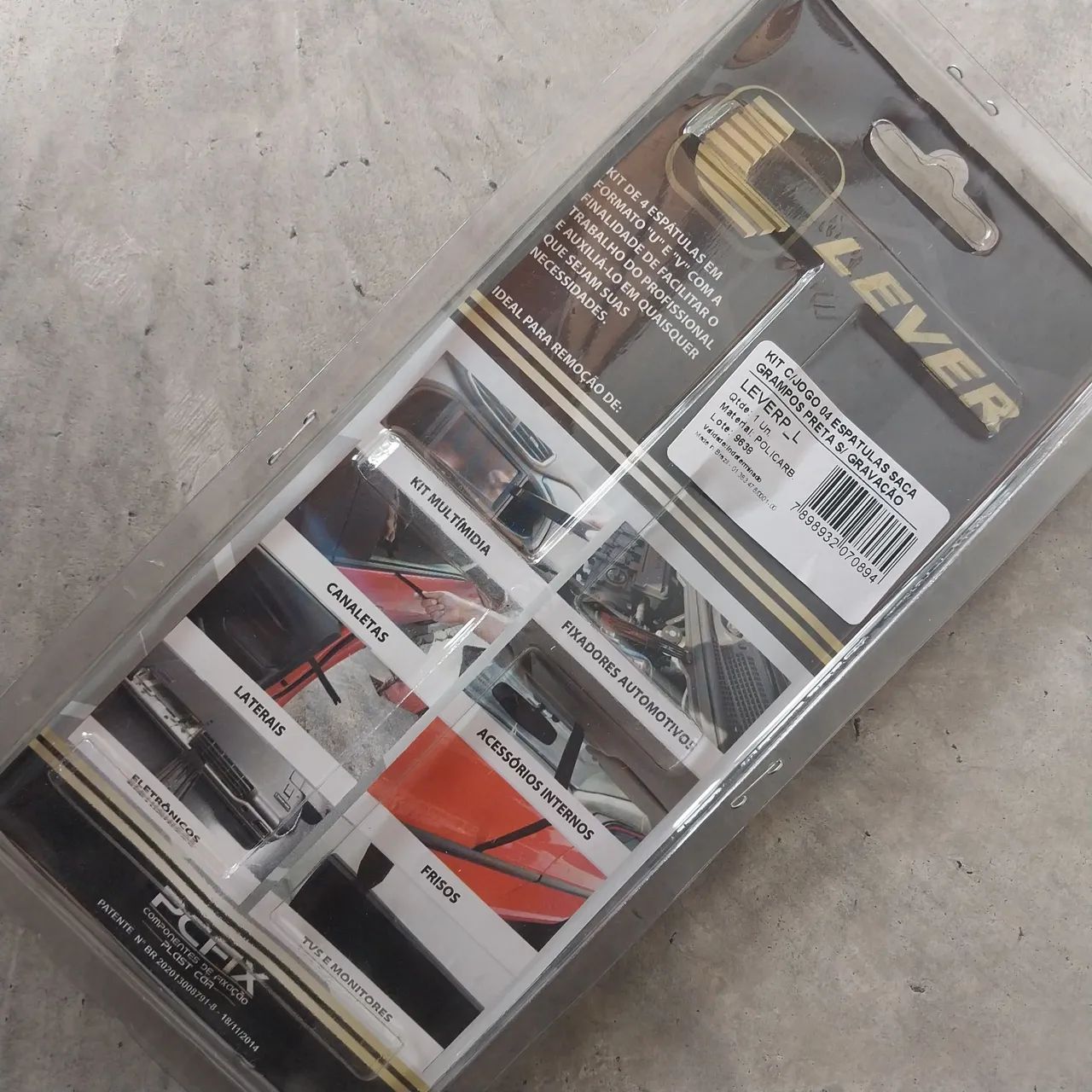 4 Espátulas Nylon Painel Presilias PortasAutomotivo - Foto 2