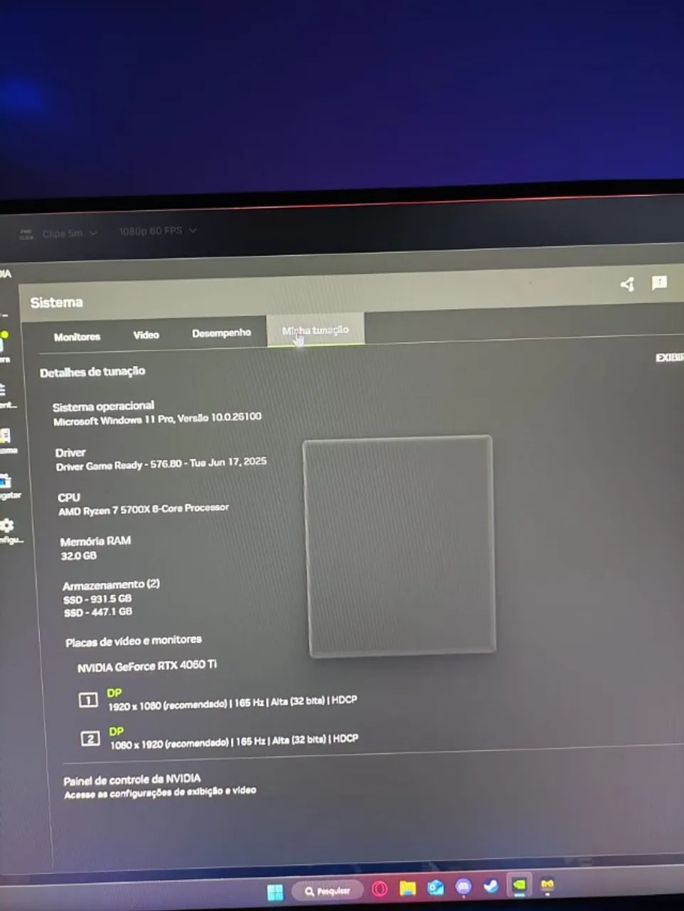 Computador Ryzen 7 5700x Completo