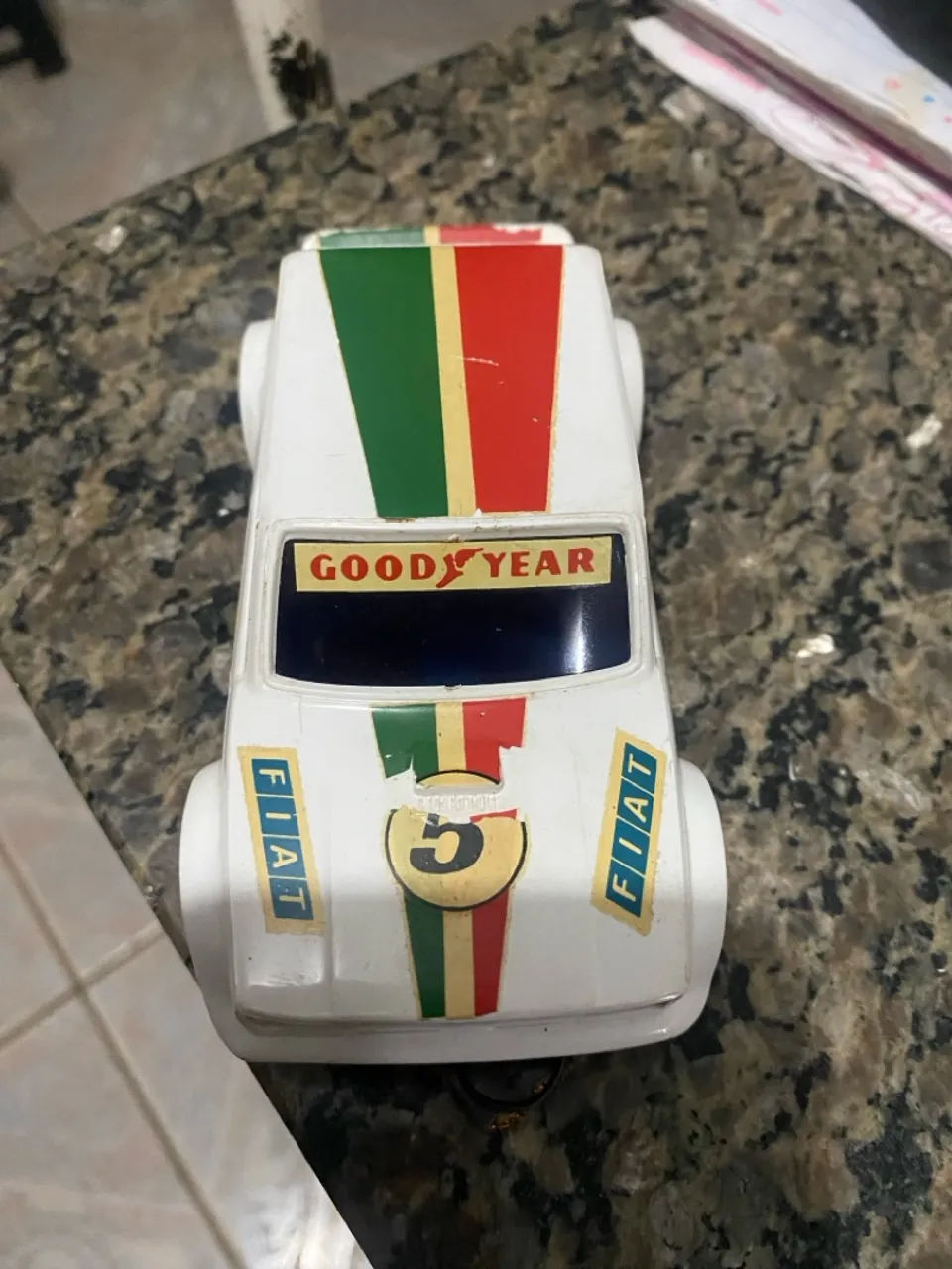 Carro de Autorama Fiat  147 Rally Fitipald super curva Goodyear - Colecionador