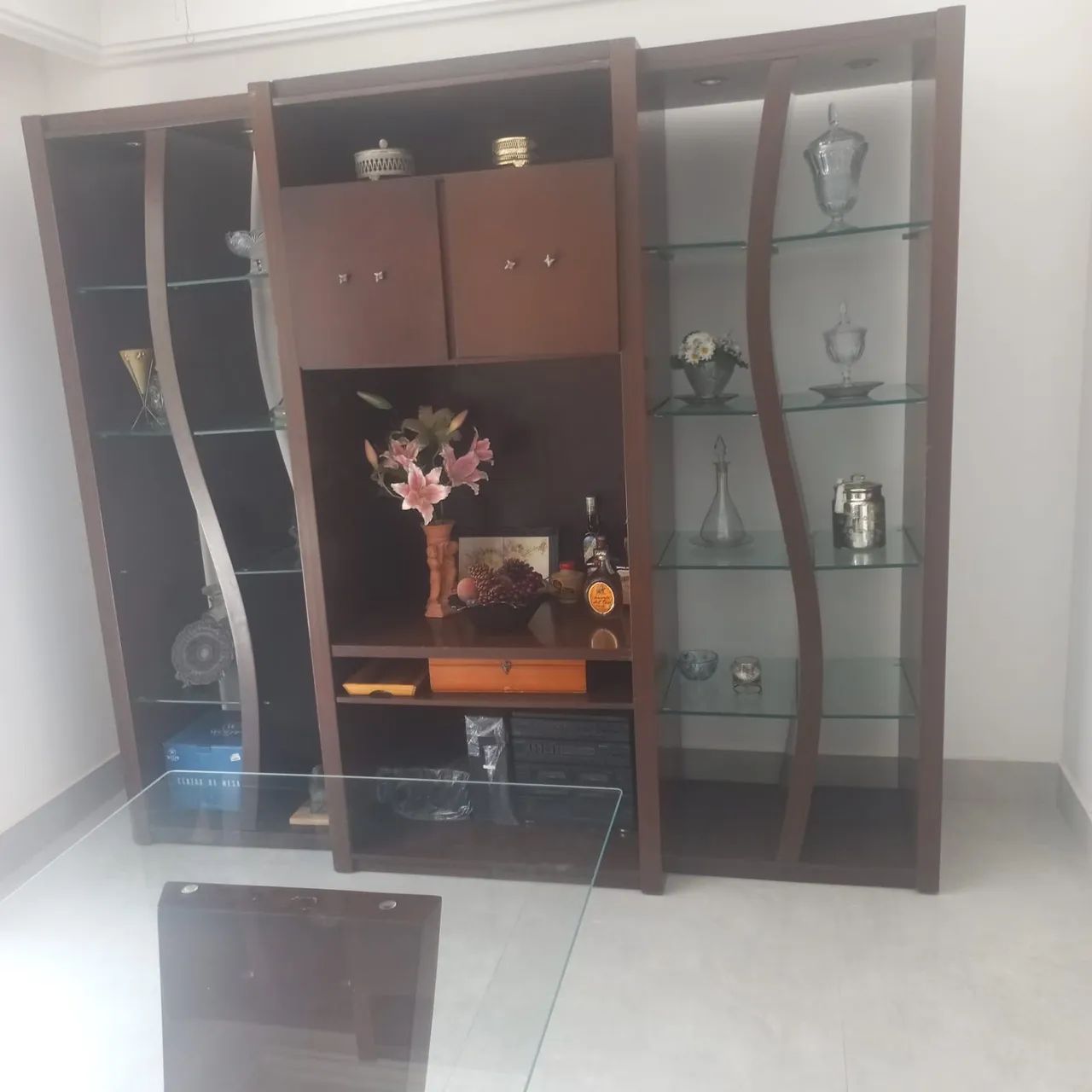 Estante para Sala de Estar - Amadeirado