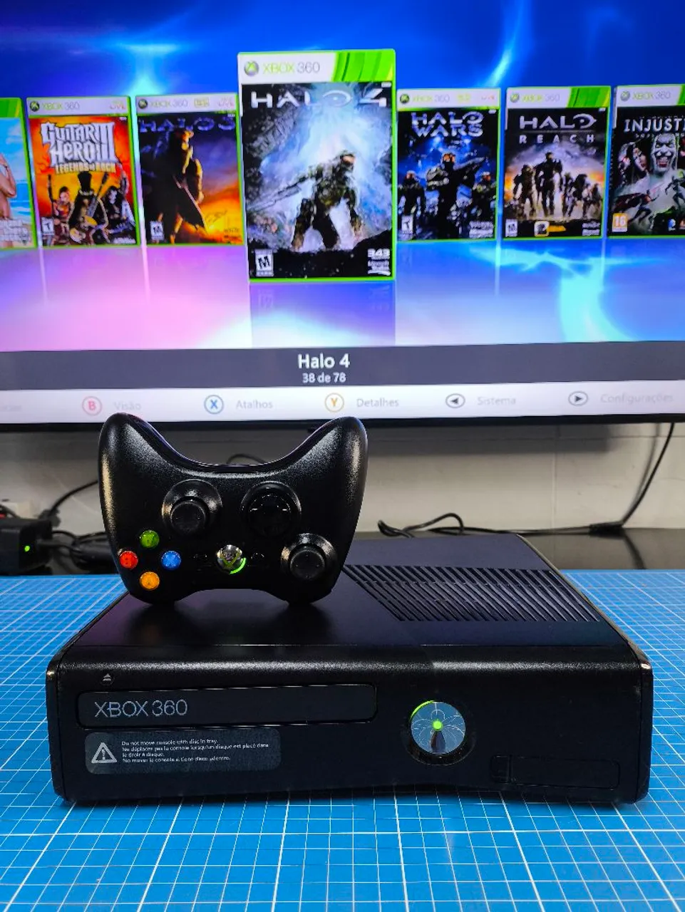 Xbox 360 RGH 3.0 HD 500Gb + 70 Jogos