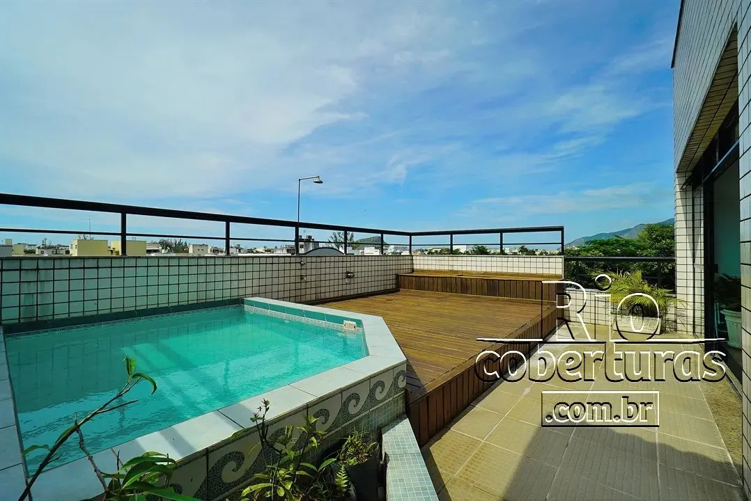 Cobertura à venda no Recreio. 4 Quartos. Duplex.