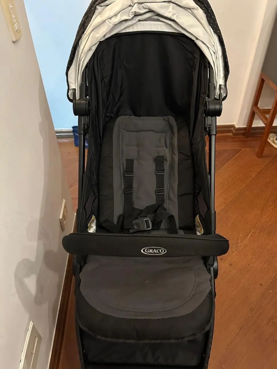 Carrinho de bebê compacto. Vai no avião - Foto 4