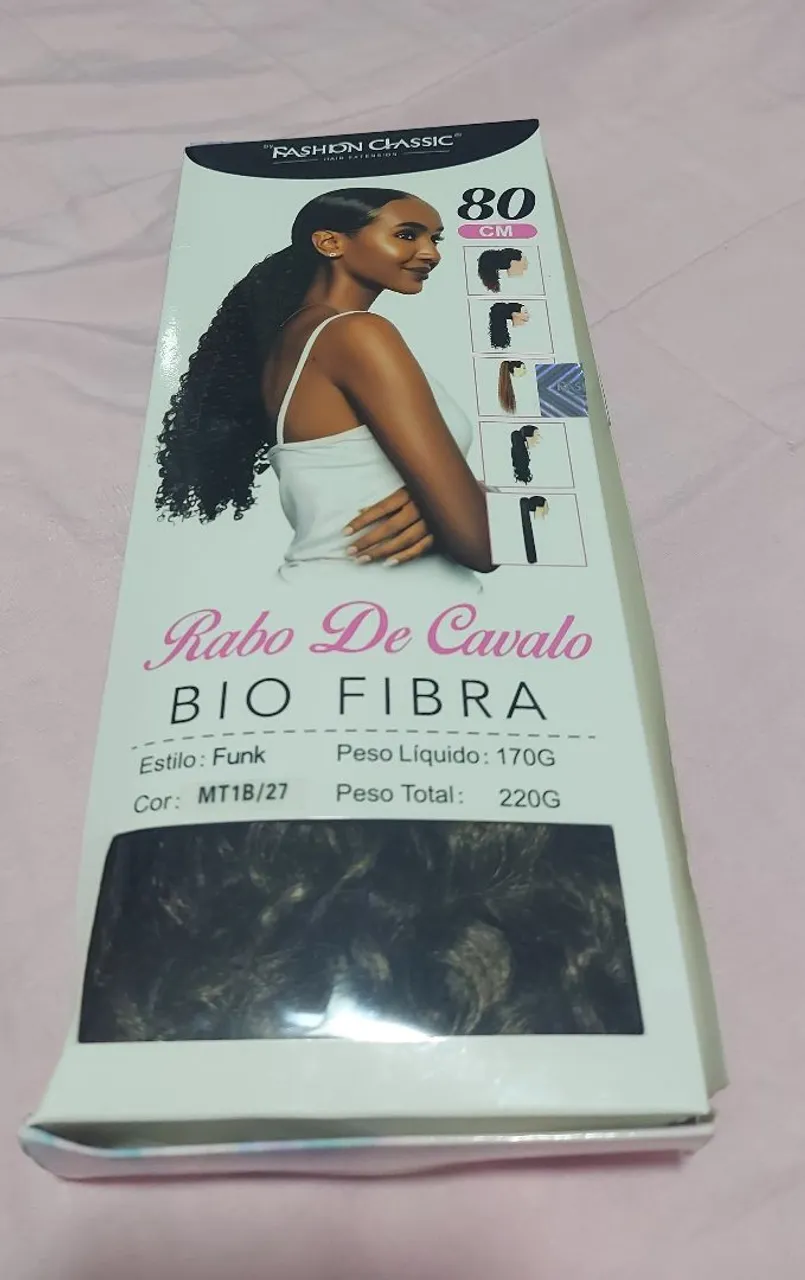 Rabo de Cavalo Bio Fibra Fashion Classic MT1B/27 80cm