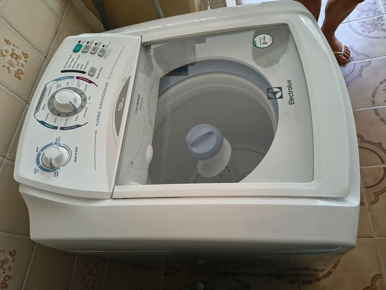 Máquina de lavar roupas 10 kg Eletrolux  - Foto 3