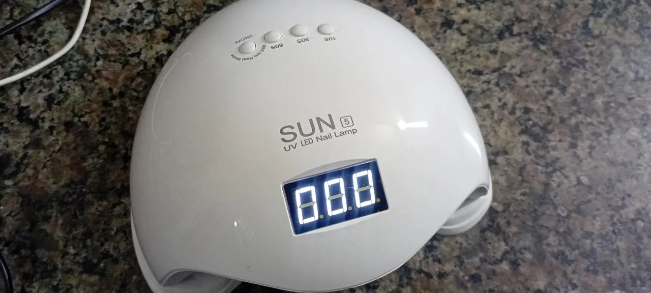 Secadora de unhas led  SUN 5  UV LED NAIL LAMP  48W  TIMER Display Digital  10/30/60 s  