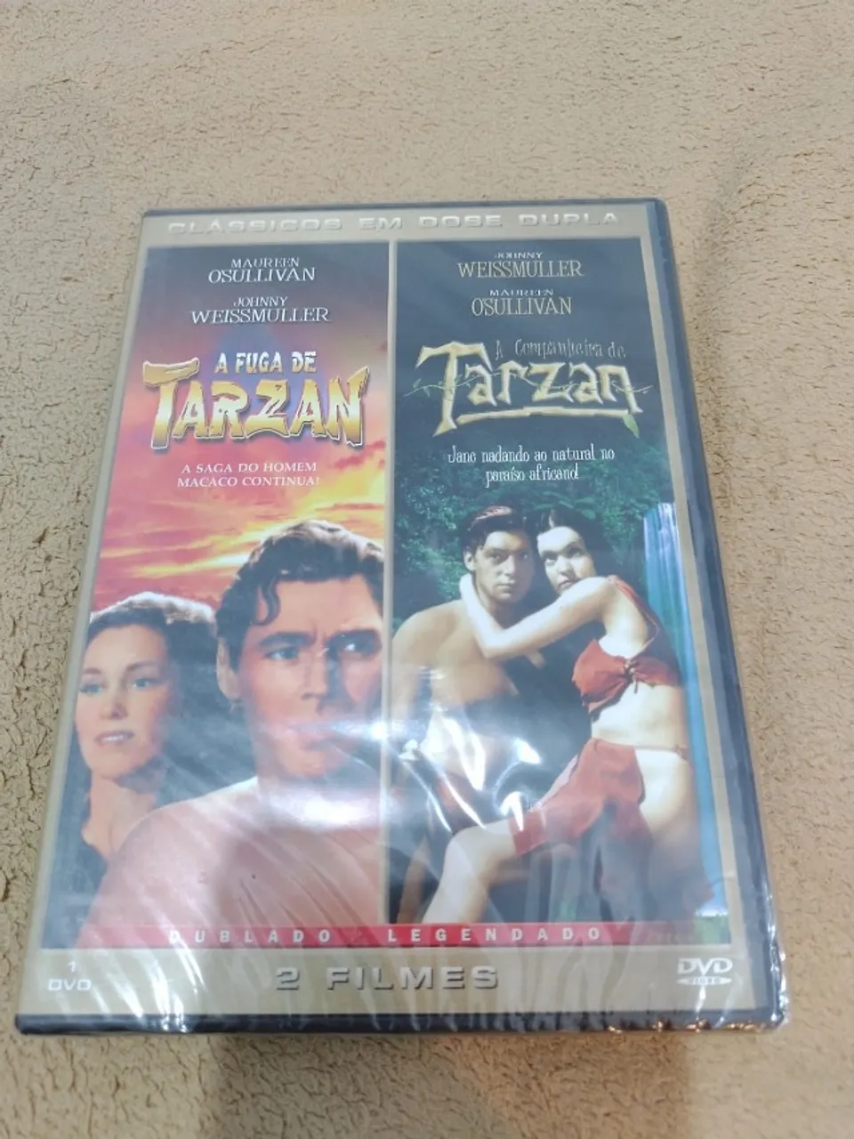 DVD a Fuga de Tarzan / a Companheira de Tarzan