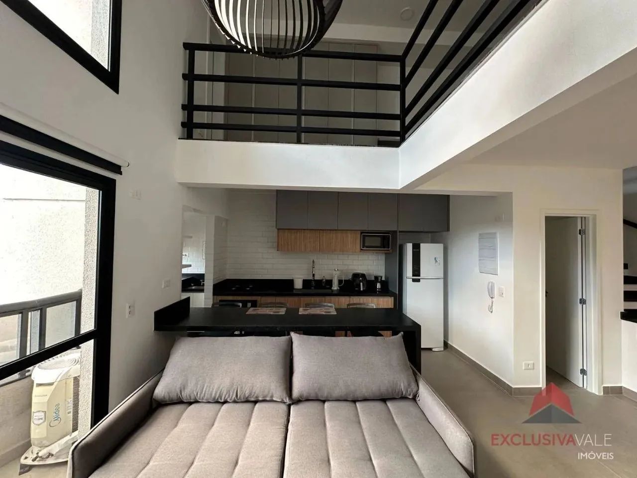 Apartamento tipo Loft Mobiliado com 1 dormitório à venda, 78 m² por R$ 790.000 - Jardim Aq - Foto 2