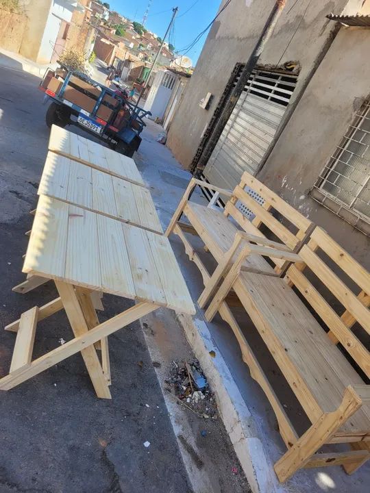 Banco de palete  - Foto 3