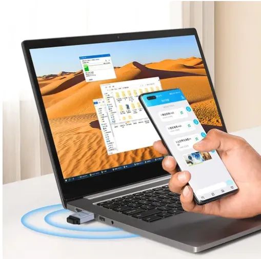 ADAPTADOR BLUETOOTH 5.3 USB PARA PC NOTEBOOK HREBOS AD-228 - Foto 2