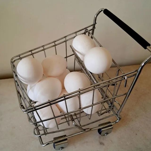 Mini Carrinho de Supermercado em Aço Inox - Foto 5