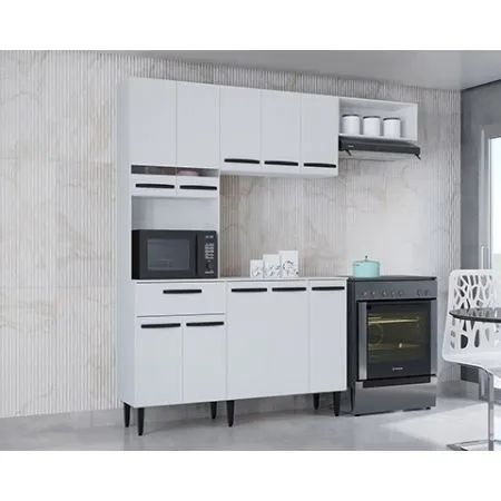 Cozinha Dora com balcão 