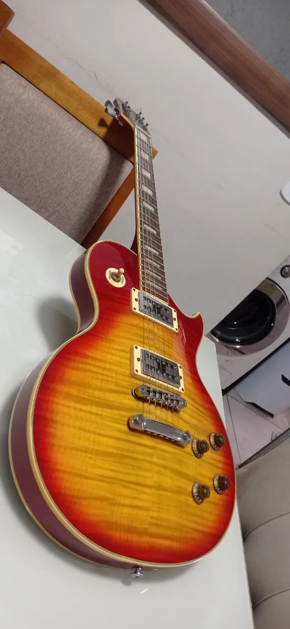 Guitarra Les Paul Golden Custom lp - Foto 4