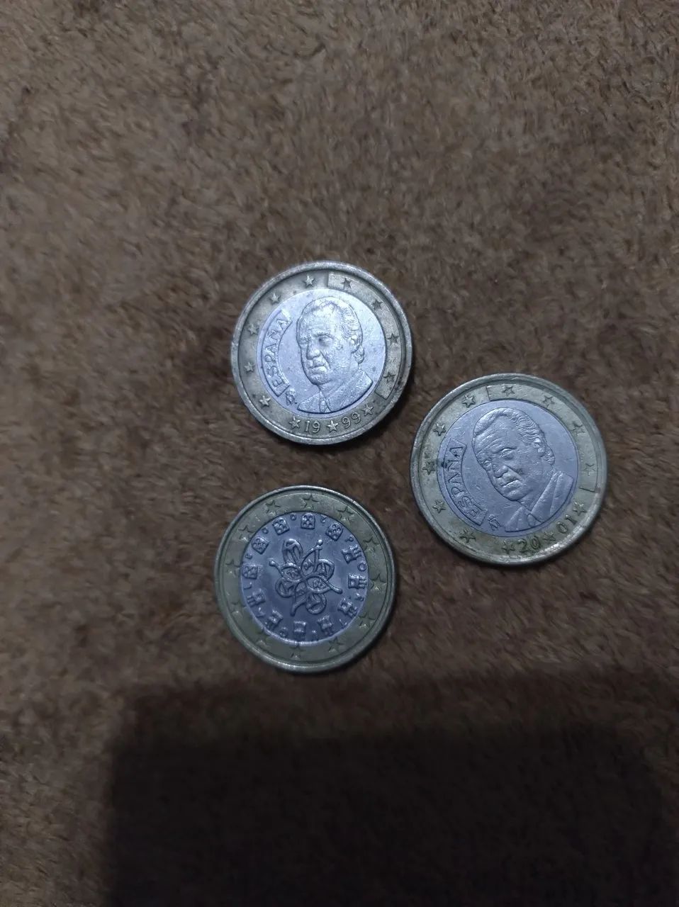 Moedas 1 Euro Espanha e Portugal - Foto 5
