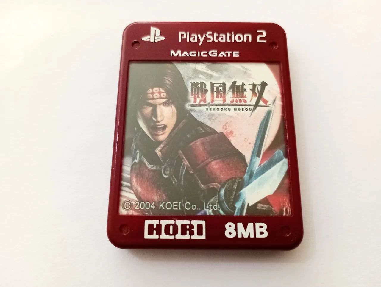 Memory Card 8MB Playstation 2 Sengoku Musou original