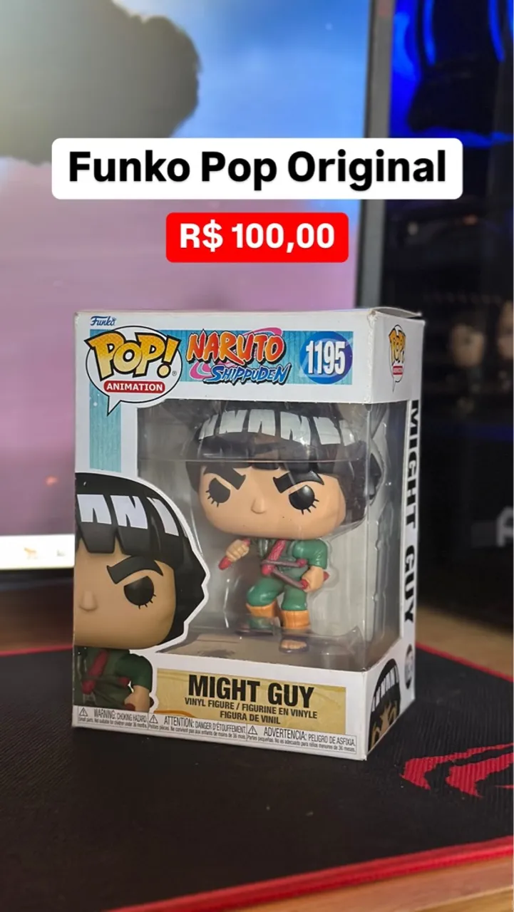 Funko Pop Naruto Shippuden Might Guy Original