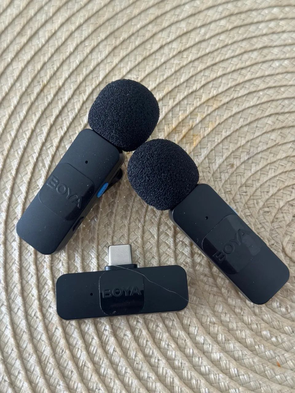 Microfone de lapela Boya