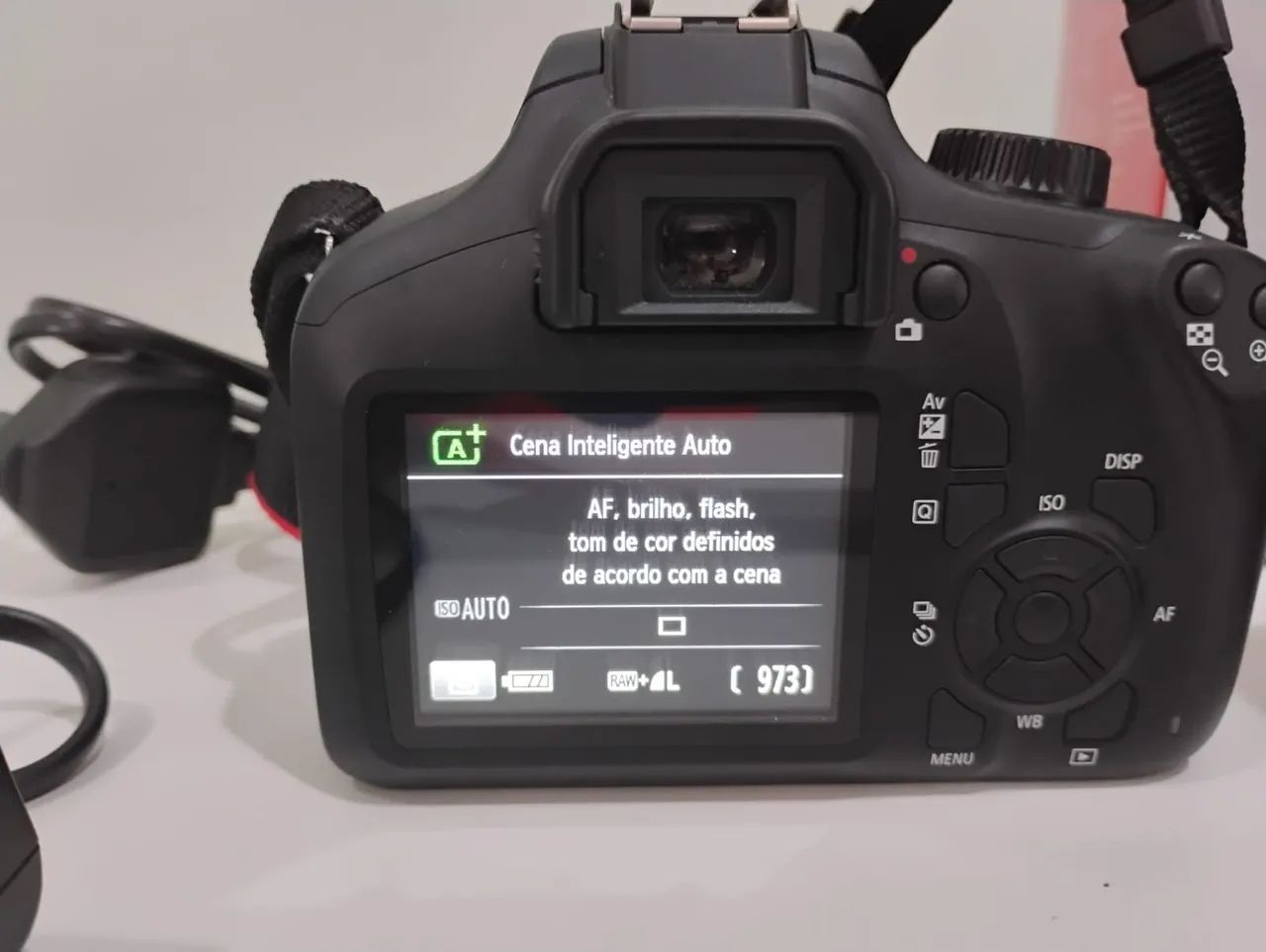Kit Canon EOS 4000D com Lentes do Kit+75-330 auto foco + 50mm yangnoo. - Foto 3