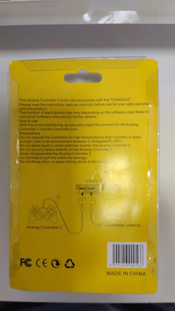 Controle Playstation 2 - Foto 2