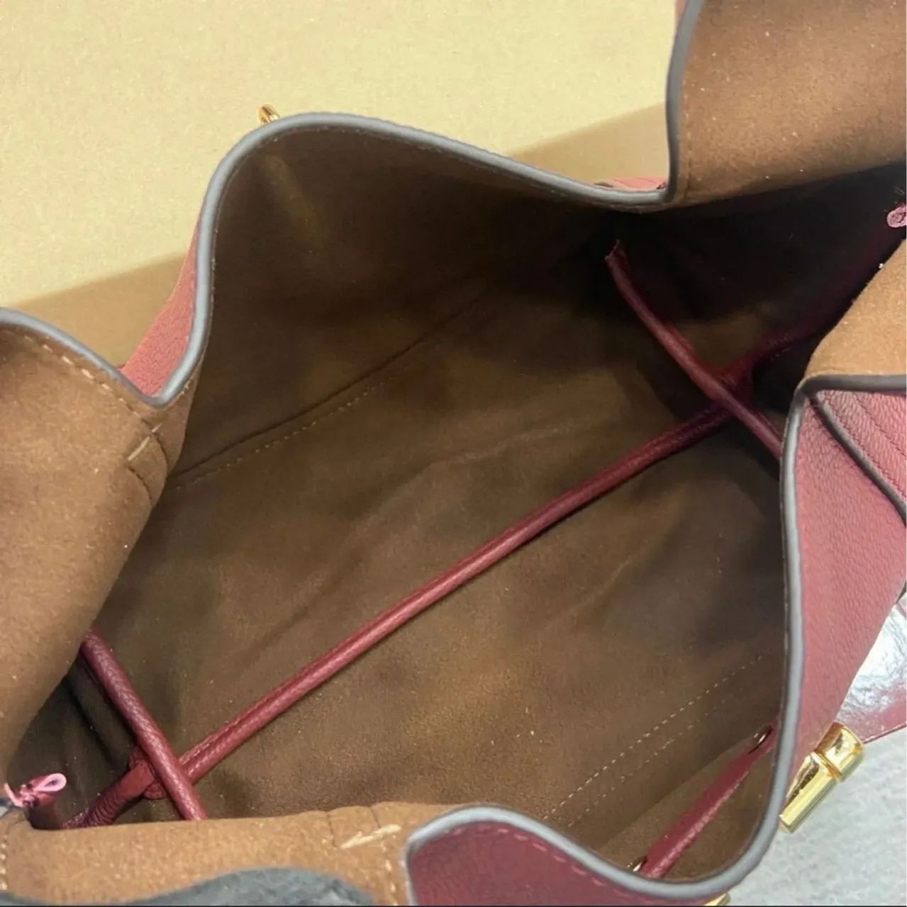 Gucci Softbit maxi shoulder bag Bordo Original - Foto 5