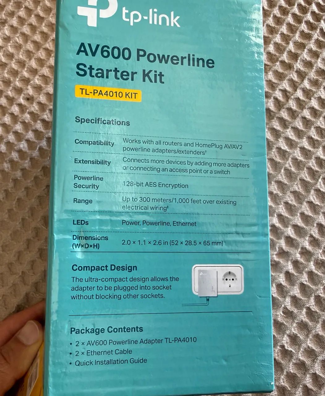 Kit adaptador powerline tp link  - Foto 3