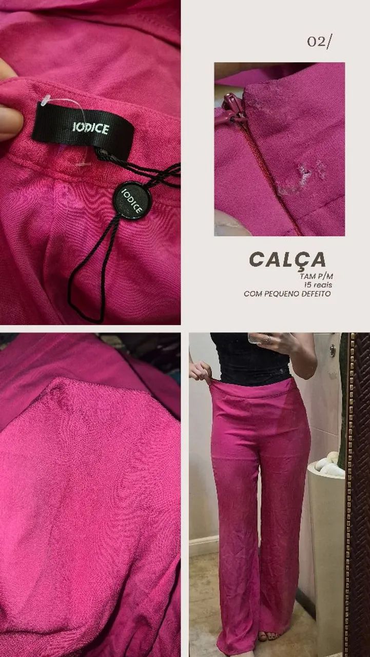 Calça Rosa - IODICE