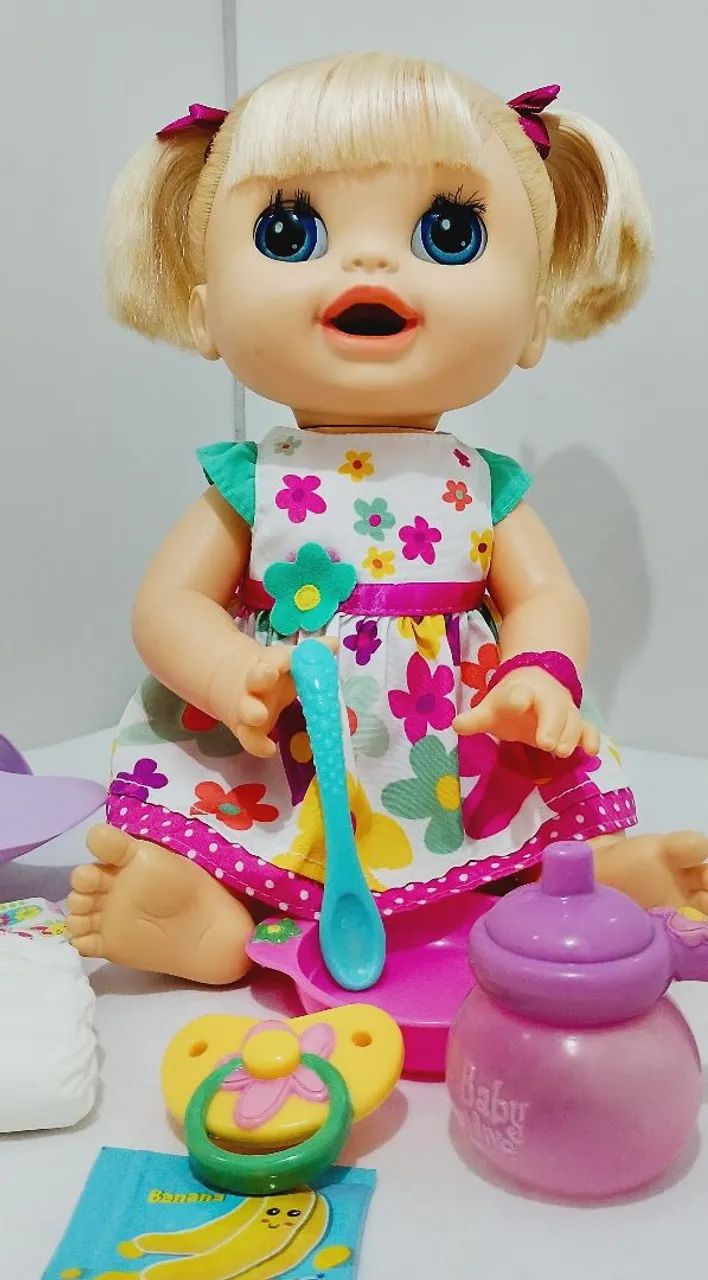 Baby Alive comer e brincar  - Foto 2