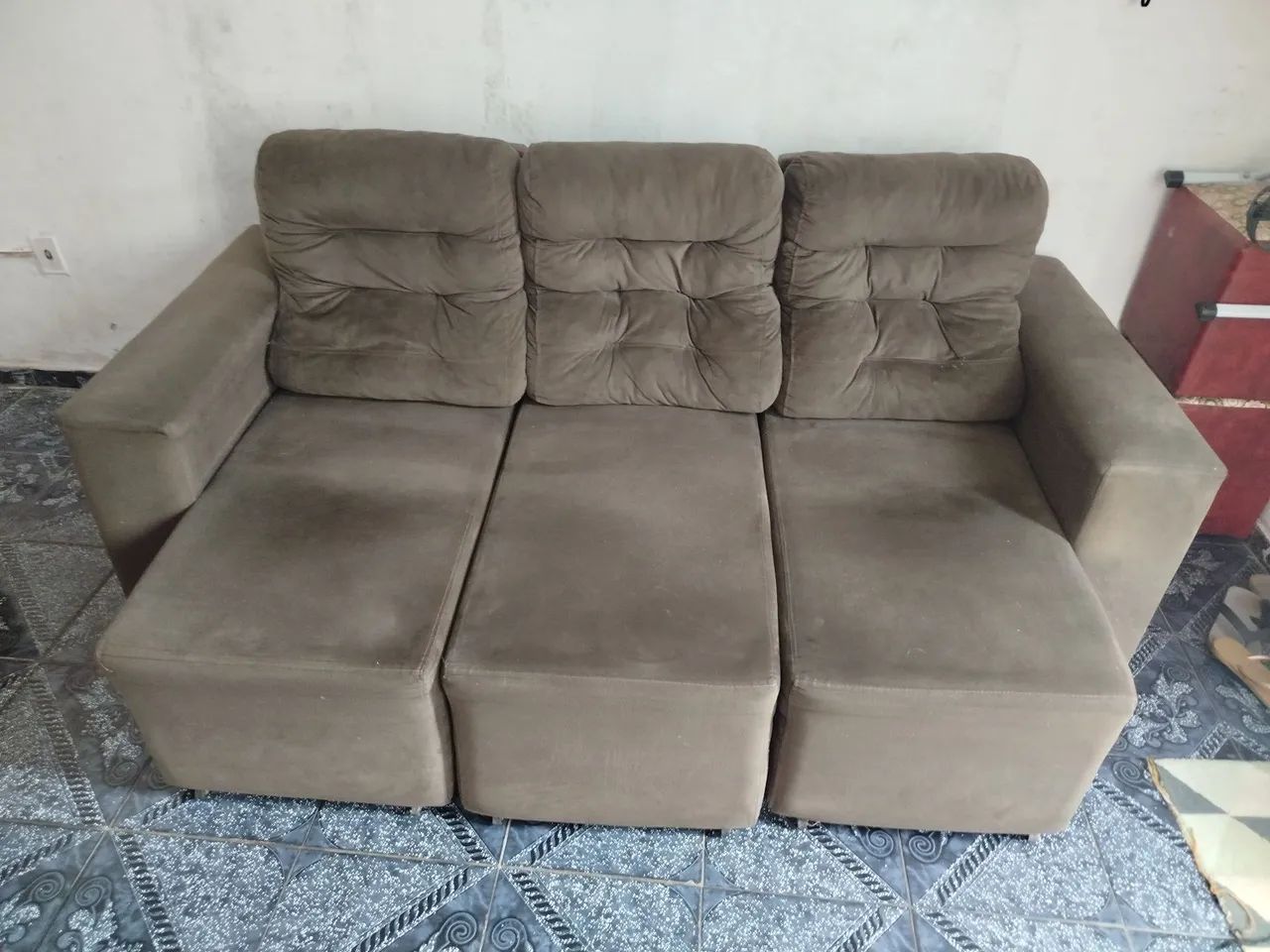 Vende-se sofá de 3 lugares. - Foto 5