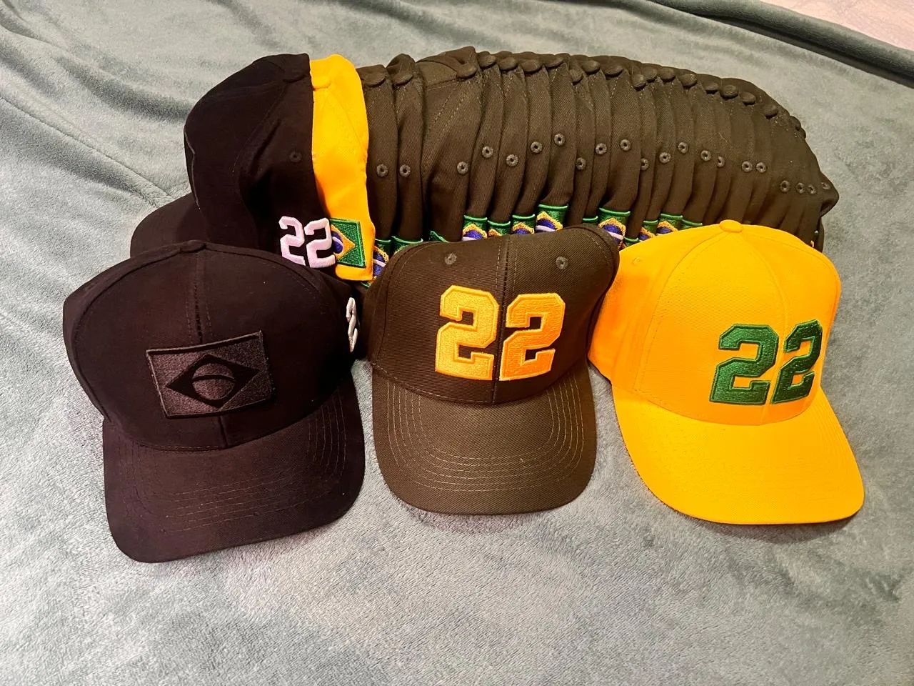 Bonés personalizado do Flávio Bolsonaro 22 - Foto 3