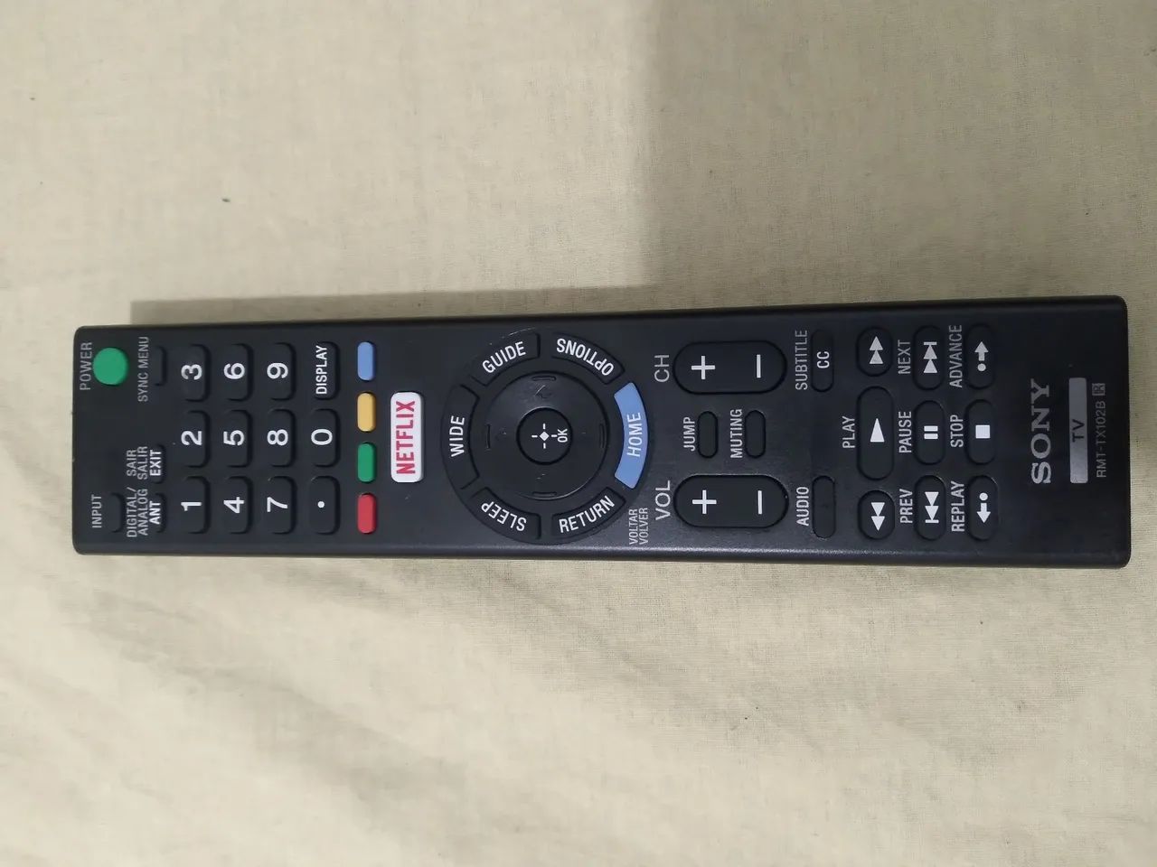 Controle SMART SONY original funcionando perfeitamente  - Foto 5
