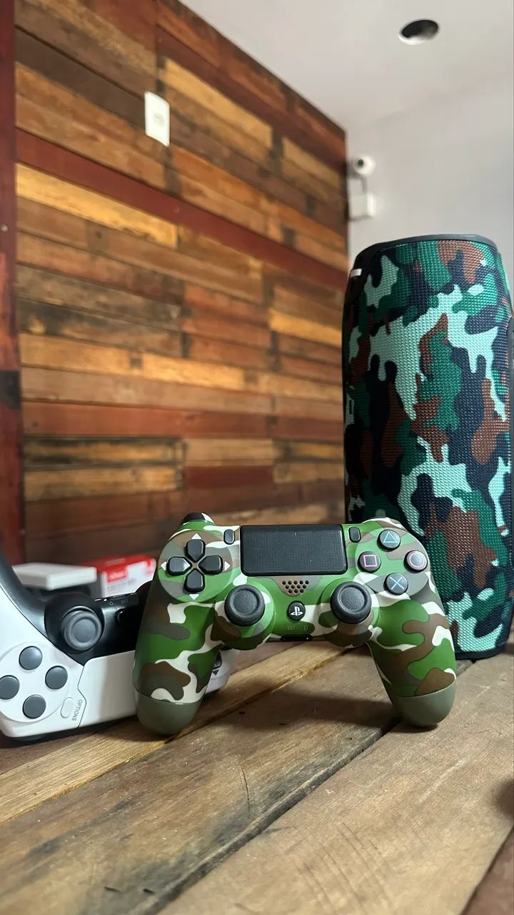 Controle play 4 com dupla conexão 