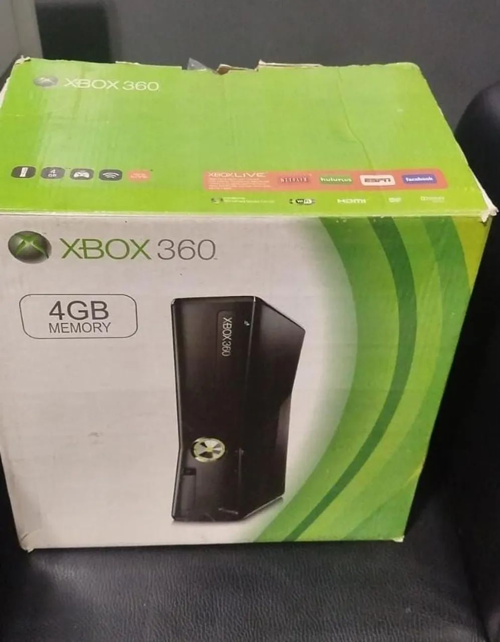 CAIXA PARA XBOX 360.
