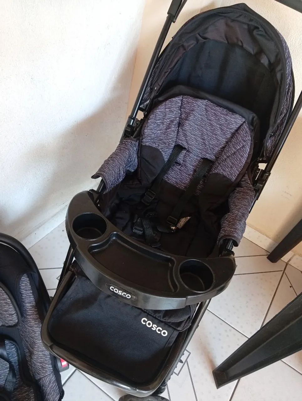 Bebê conforto+ carrinho de bebê  - Foto 4