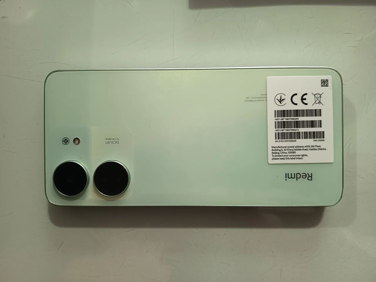 Celular Redimi 13C 256gb 12gb RAM