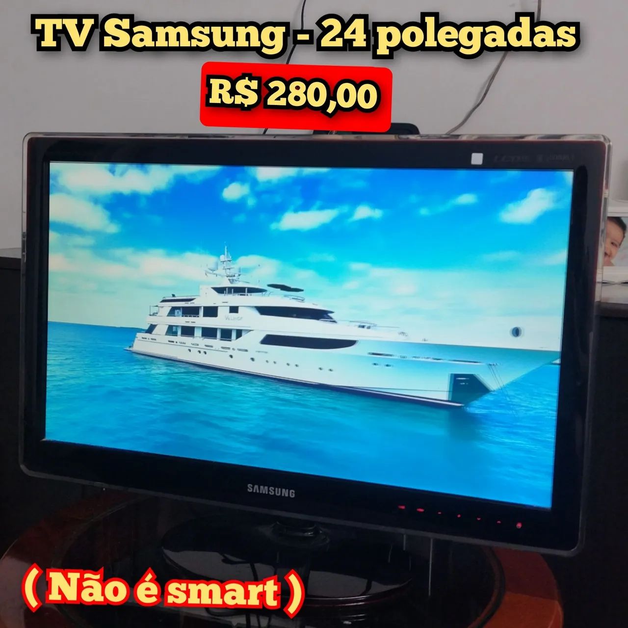 Televisão 24 polegadas 