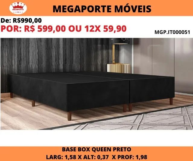 BASE BOX QUEEN - Foto 2