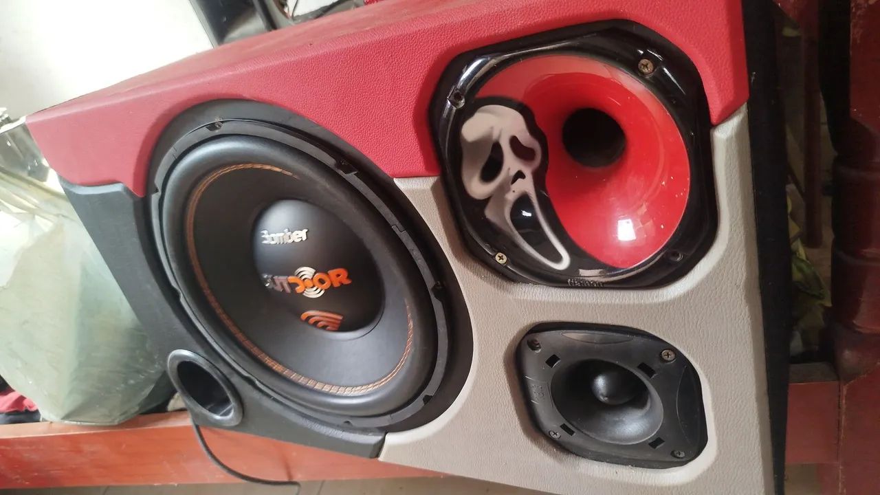 Caixa de som 12" Bomber com módulo  - Foto 5