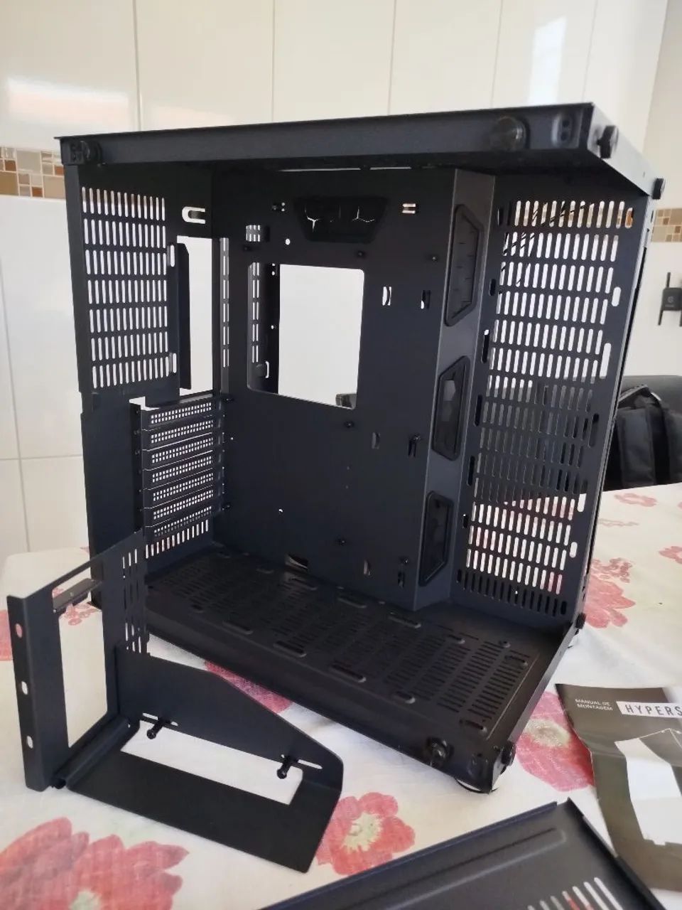 Gabinete Gamer DT3sports Hyperspace, Mid Tower, Vidro Temperado, Black - Foto 3