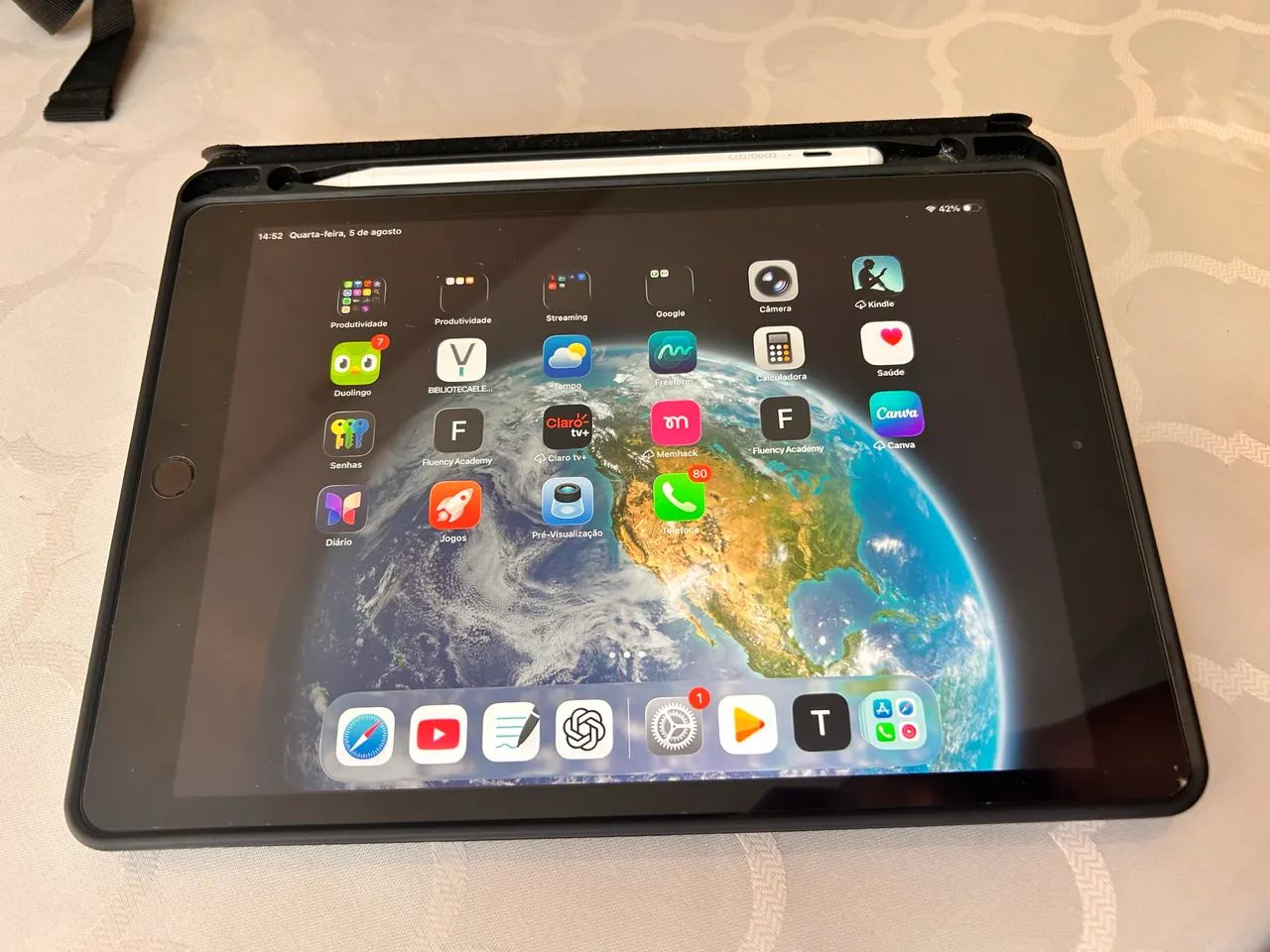 iPad 8 128g seminovo - Foto 4